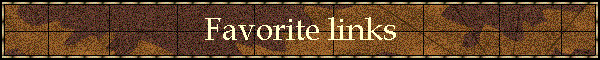 Favorite links